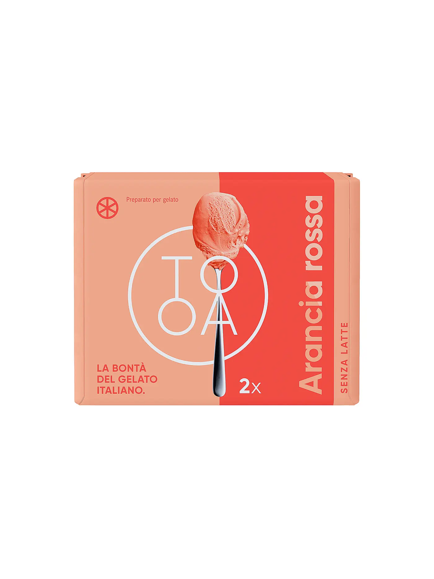 TOOA | Blutorangeneis Vegan 2 x 2 Stk. | 